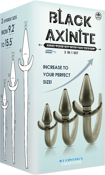 3 in 1 Anal Plug Kit – Flexible Hygienic Plug with Tail > Anal Range > Tail Butt Plugs