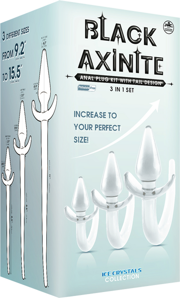 3 in 1 Anal Plug Kit – Flexible Hygienic Plug with Tail > Anal Range > Tail Butt Plugs