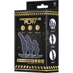 Three Pack Silicone Anal Plug Set T Bar Base Graduated > Anal Range > Butt Plug Kits