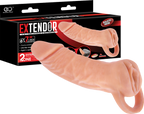 Extendor 7 Inch Penis Extender and Masturbator – 2-in-1 Sleeve with Vagina Opening Penis Extension Sleeve > Sex Toys For Men > Penis Sleeves