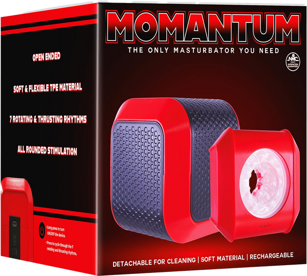 The Cube (Red & Black) > Sex Toys For Men > Masturbators > Vibrating
