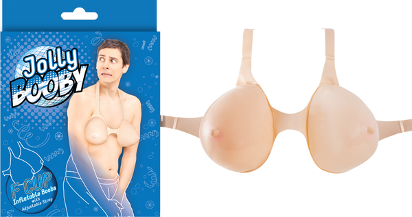 Jolly Booby Inflatable Boobs – Lightweight Inflatable Novelty Accessory > Novelties > Gag Gifts