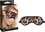 Mysterious Leopard Print Eye Mask – Soft Breathable Fabric Eye Mask > Bondage Gear > Blindfolds