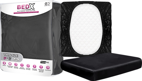 Bed X Mattress Protector – Twin | King > Bondage Gear > PVC Orgy Bedding