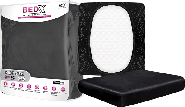 Bed X Mattress Protector – Twin | King > Bondage Gear > PVC Orgy Bedding
