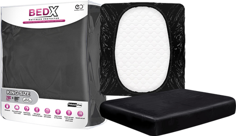 Bed X Mattress Protector – Twin | King > Bondage Gear > PVC Orgy Bedding