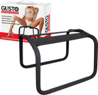 Gusto Steel Frame Sex Stool – Non Slip Cushioned Grips 330 Lb > Sex Toys > Sex Furniture