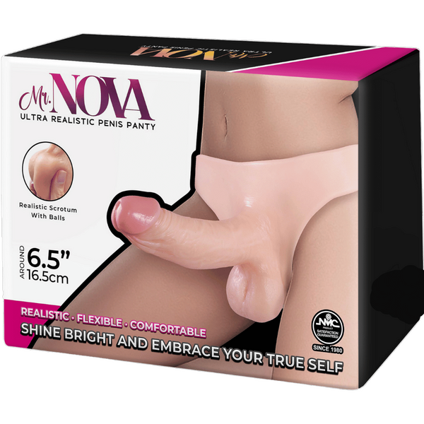 Ultra Realistic 6.5 Inch Penis Panty – Flexible Comfortable Underwear > Gender > Bodyforms