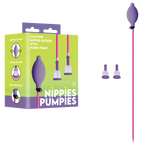 Nippies Pumpies – Silicone Nipple Sucker with 51.6cm Hose Pump > Sex Toys > Nipple Suckers
