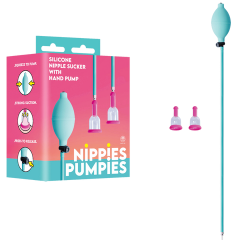 Nippies Pumpies Silicone Nipple Sucker – 51.6cm Hose Nipple Pump