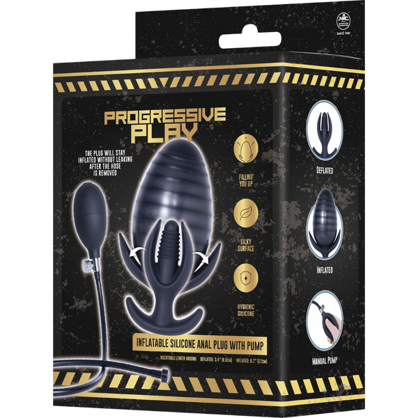 Inflatable Silicone Anal Plug With Removable Magnetic Hose > Anal Range > Tunnel and Stretchers