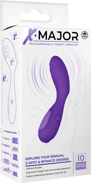 Rechargeable Finger Vibrator – Soft Flexible One-Handed Operation > Vibrators > Finger Vibrators