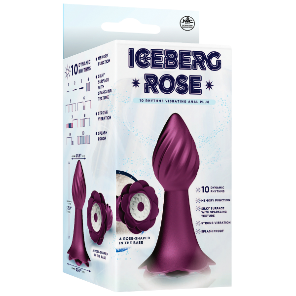 10 Rhythms Vibrating Anal Plug > Anal Range > Vibrating Butt Plugs