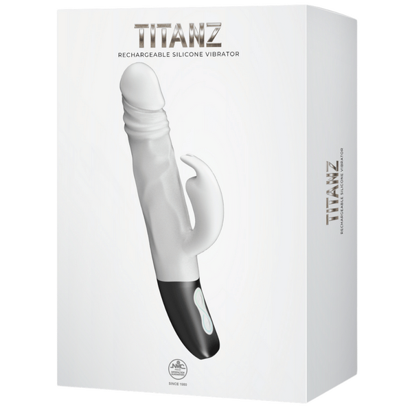 Rotating Rabbit Rechargeable Silicone Vibrator – 13cm Insertable Length Rabbit Vibrator > Vibrators > Ladies > Rabbit