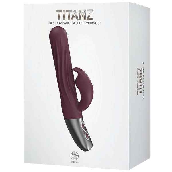 Thrusting Rabbit Rechargeable Silicone Vibrator – 13cm Insertable Length Rabbit Vibrator > Vibrators > Ladies > Rabbit
