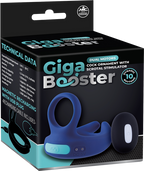 Dual Motor Cock Ring with Scrotal Stimulator – Rechargeable Splashproof Silicone Toy > Cock Ring > Vibrating