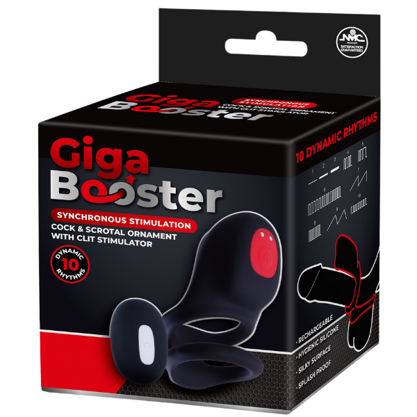 Cock and Scrotal Roing with Clit Stimulator – Adult Toy Accessory > Sex Toys > Couples Toys