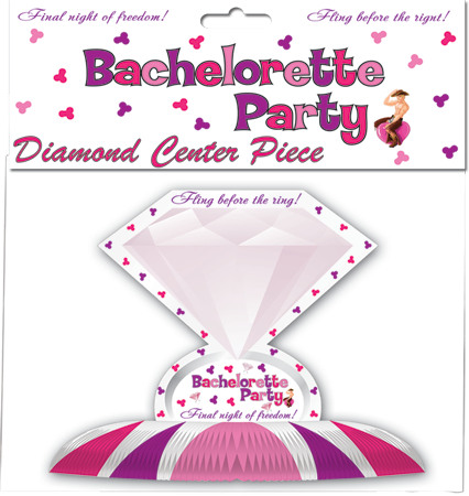 Diamond Centerpiece – Decorative Hen Party Table Accent > Novelties > Bachelor & Bachelorette Items