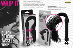 Whip It Play Whip – Silicone Tassel Whip with Comfortable Grip Erotic Accessory > Bondage Gear > Whips & Floggers