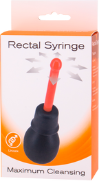Uni-Sex Rectal Syringe Compact Design Hygiene Syringe for Anal Cleaning and Preparation Red > Essentials > Douches