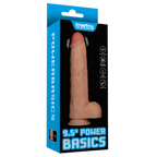Power Basics Vibrating Cock - 10 Modes Realistic 9.5 Inch Dildo > Dildos > Realistic Dildos