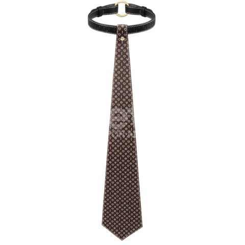 Rebellion Reign Tie Collar – Durable PU Material Accessory > Bondage Gear > Collars & Leashes