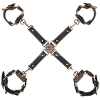 Rebellion Reign Hogtie Set – Bronze Spiked Handcuffs and Ankle Cuffs Restraint Set > Bondage Gear > Restraints