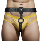 Rebellion Reign Strap-On Harness – Adjustable Durable PU Material Strap-On Harness > Dildos > Strap On Harnesses