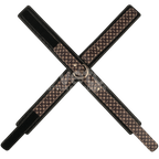 Rebellion Reign Crossed Handcuffs – Premium PU Wrist Cuffs with Velcro Closure > Bondage Gear > Restraints