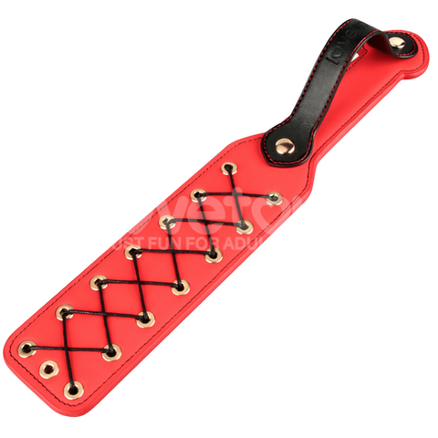 Rebellion Reign Rope Paddle – 15 Inch Textured Sensation Paddle > Bondage Gear > Paddles