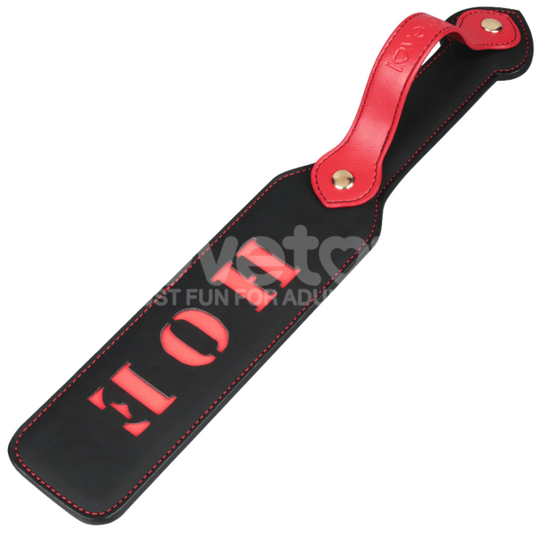 Rebellion Reign – 15 Inch PU Paddle with Cut-Out Design Paddle > Bondage Gear > Paddles
