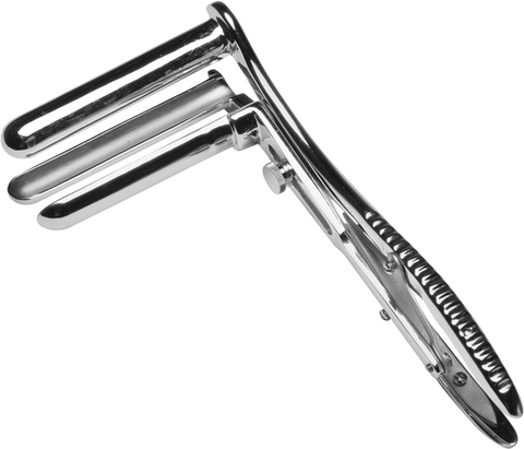 3-Prong Anal Speculum – Medical Grade Heavy Duty 3.5 Inch Insertable Speculum > Bondage Gear > Medical Instruments