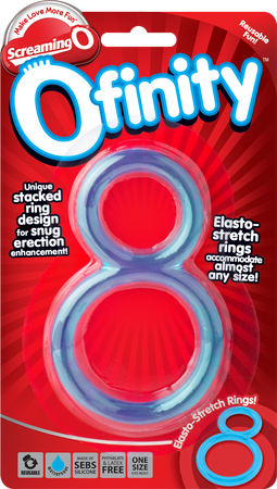 Ofinity Double Erection Ring – Stretchy Silicone Adjustable Cock Ring > Cock Ring > Single