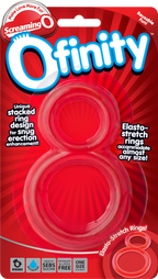 Ofinity Double Erection Ring – Stretchy Silicone Adjustable Cock Ring > Cock Ring > Single