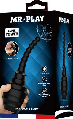 Anal Douche BLKM7 – Large Capacity Flexible Nozzle Anal Douche > Essentials > Douches