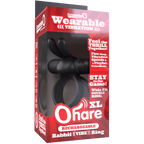 Ohare XL (Black | Blue | Green) – Rechargeable Large Rabbit Vibrator > Cock Ring > Vibrating