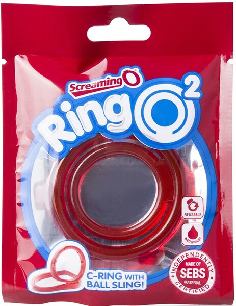 RingO RingO 2 Dual Cock Ring – Dual Loop Penis and Testicles Ring > Cock Ring > Single