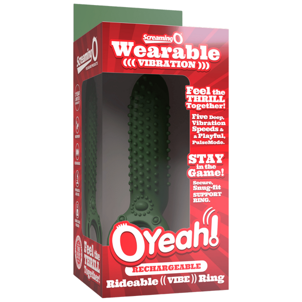 Oyeah Rechargeable Silicone Rideable Vibe Ring – Premium Silicone Vibrating Ring > Cock Ring > Vibrating
