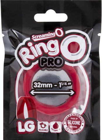 RingO Pro LG – Body-Safe Silicone Stretchy 1.25 Inch Penis Ring > Cock Ring > Single
