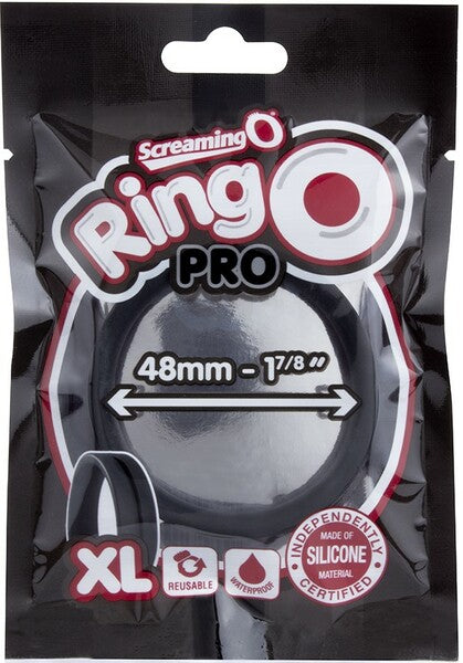 RingO Pro XL – Body-Safe Stretchy Silicone Penis Ring with Extra-Large Dimensions > Cock Ring > Single