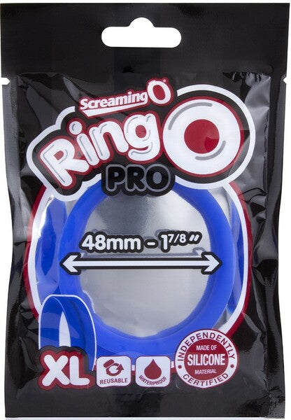 RingO Pro XL – Body-Safe Stretchy Silicone Penis Ring with Extra-Large Dimensions > Cock Ring > Single