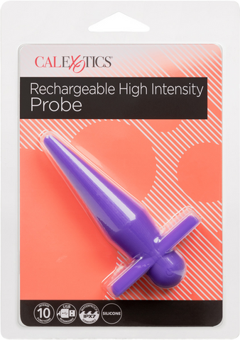 High Intensity Probe – Rechargeable Silicone Vibrator with 10 Vibration and Pulsation Functions > Anal Range > Vibrating Butt Plugs
