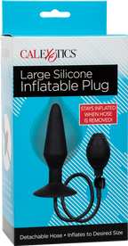 CalExotics Medium Silicone Inflatable Plug – Inflatable Anal Plug with Detachable Hose > Anal Range > Tunnel and Stretchers