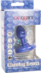 Cheeky Gems Small Rechargeable Vibrating Probe – Flexible Silicone Vibrator > Anal Range > Vibrating Butt Plugs