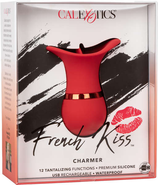 Tantalize French Kiss Charmer – Compact Flickering Tongue Teaser Vibrator > Vibrators > Ladies > Clitoral Vibrators and Stimulators