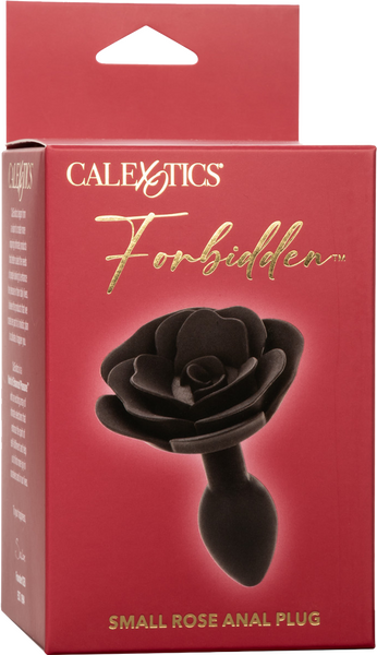 Forbidden Small Rose 3 Inch – Body-Safe Silicone Small Anal Plug > Anal Range > Butt Plugs