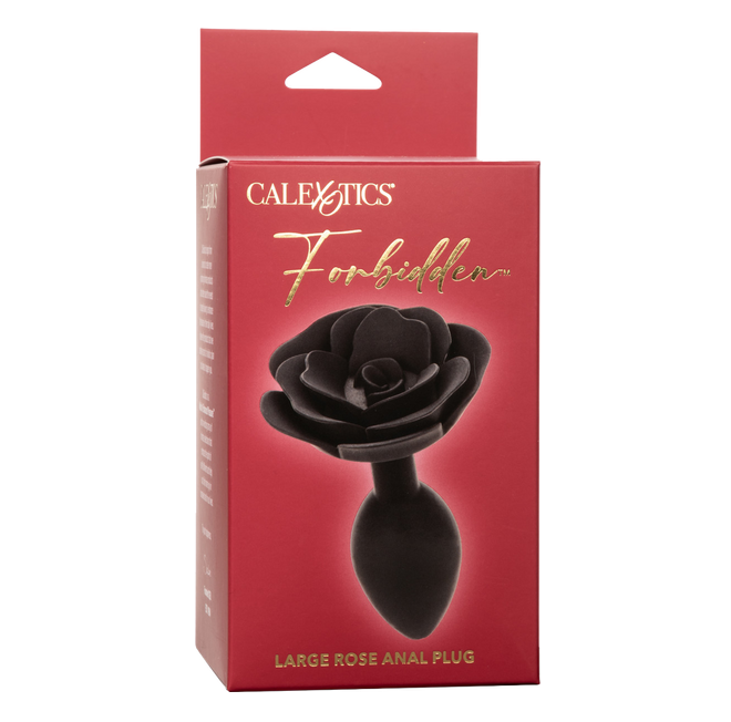 Forbidden Large Rose Anal Plug 4 Inch – Body-Safe Silicone Large Butt Plug > Anal Range > Butt Plugs