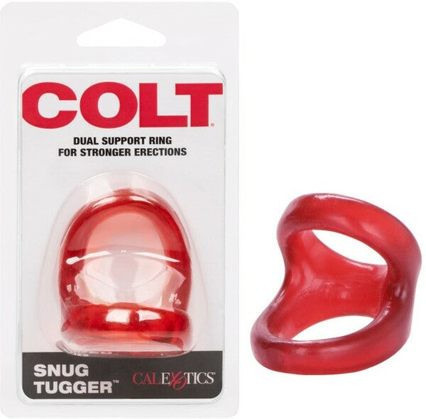 Colt Snug Tugger – Super Stretchy Double Cock Ring with Scrotum Support > Cock Ring > Sling