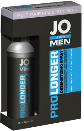 JO Prolonger Spray 60ml Topical Delay Spray for Ejaculation Control and Sensitivity Reduction > Essentials > Mens Enhancers
