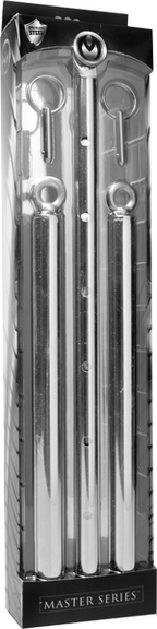 Adjustable Steel Spreader Bar – Durable Steel BDSM Accessory with Eyebolts > Bondage Gear > Restraints